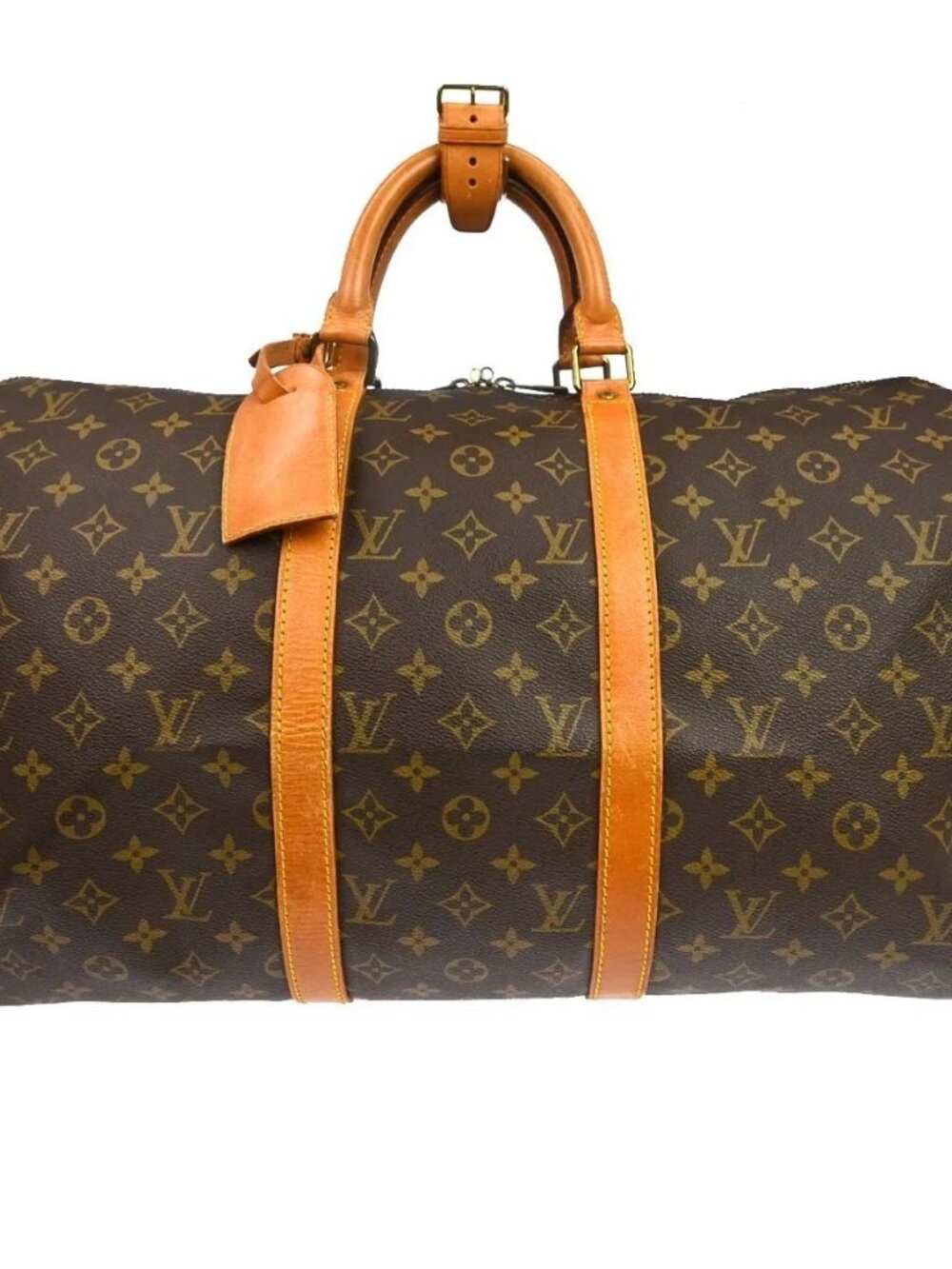 Best05 LOUIS VUITTON KEEPALL 50 TRAVEL HANDBAG MONOGRAM M41426 VI883 BQ01175